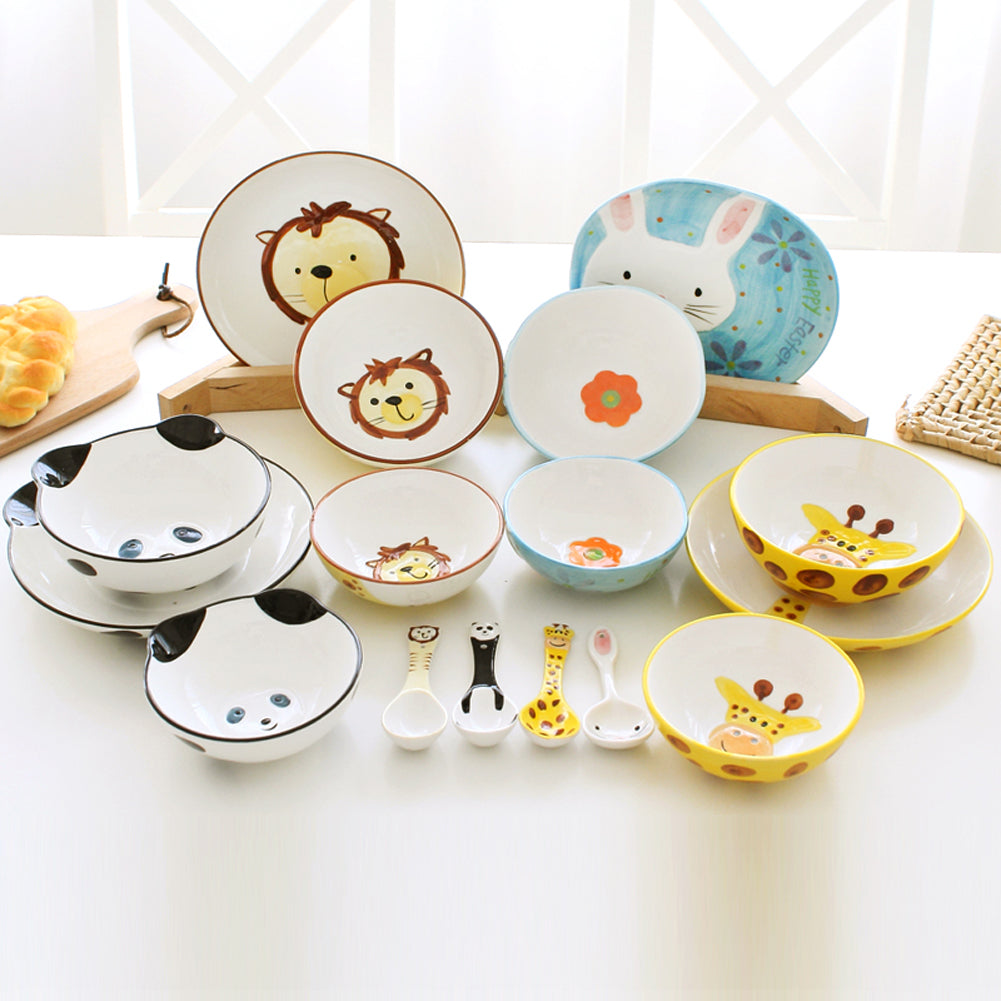 eative Animal Children's tableware Bowl