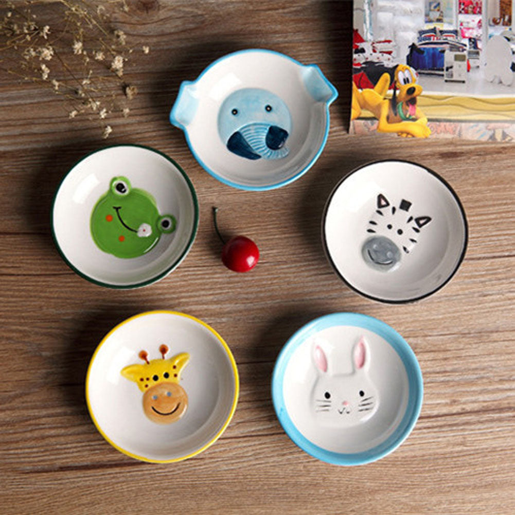 Cute Elephant Children's tableware Seasoning Dish