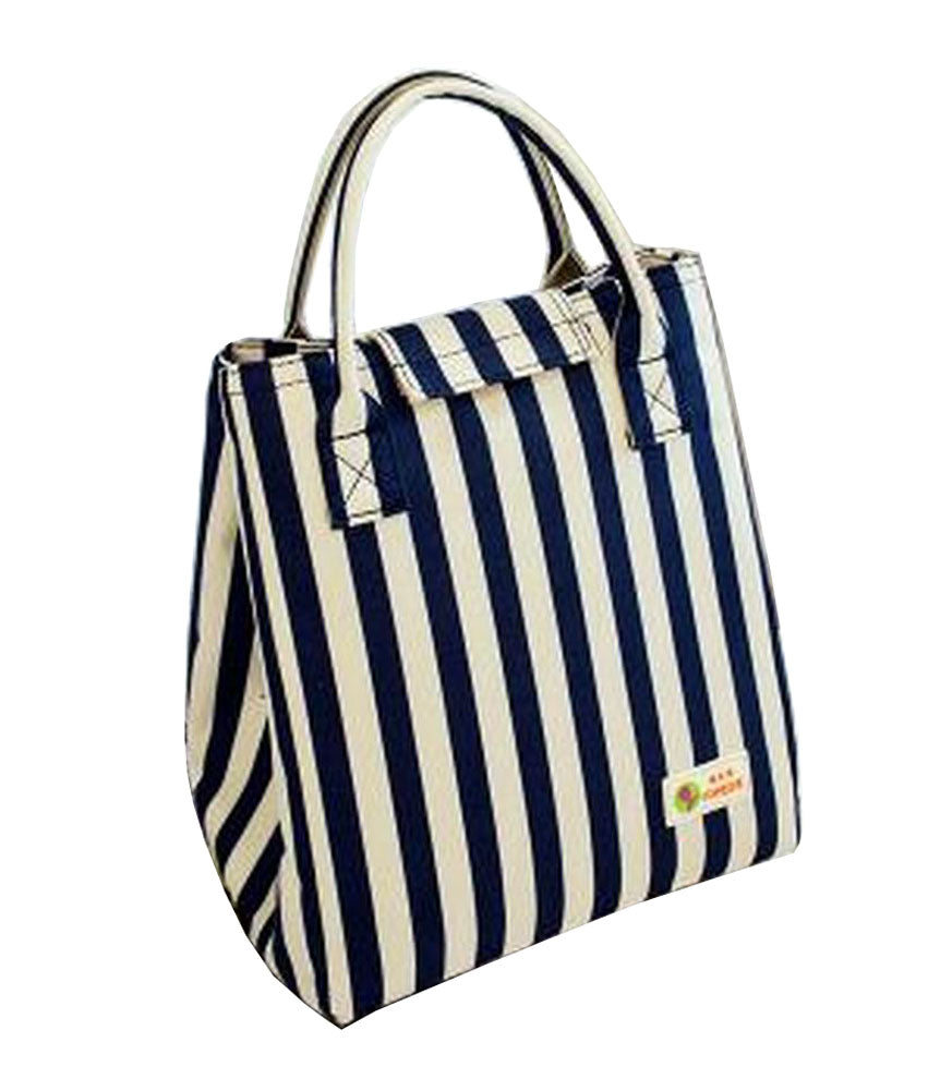Fashionable Picnic Bag Tote Bag Lunch/Bento Bag Stripe